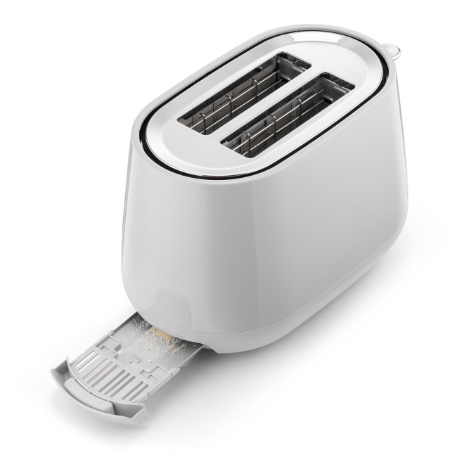 DeLonghi Eclettica 2-Slice Toaster - White angle