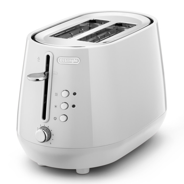 DeLonghi Eclettica 2-Slice Toaster - White