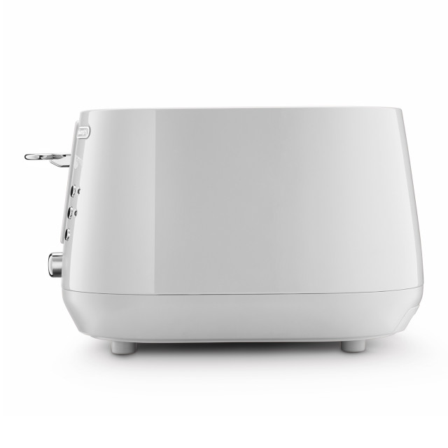 DeLonghi Eclettica 2-Slice Toaster - White angle