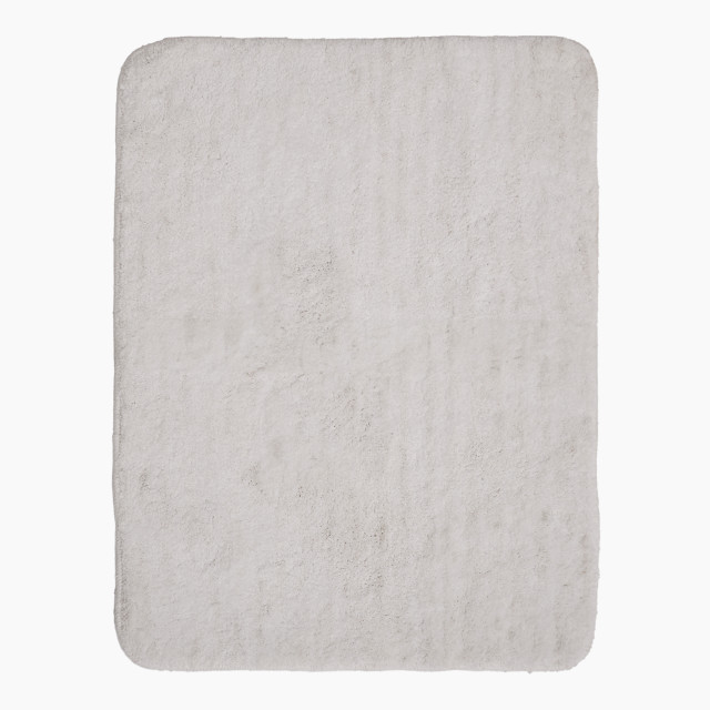 Thread Office Shaggy Bath Mat, 60cm x 80cm - White