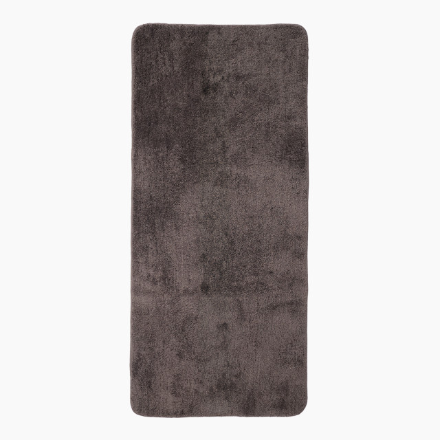 Thread Office Shaggy Bath Mat, 60cm x 140cm - Charcoal