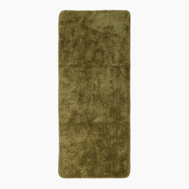 Thread Office Shaggy Bath Mat, 60cm x 140cm - Sage