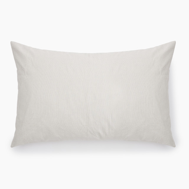 Natural Yarn Dye Stripe Pillowcases, Set of 2