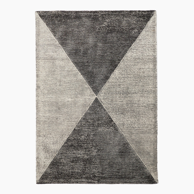 Thread Office Tufted Tri Lines Area Rug, 160cm x 230cm