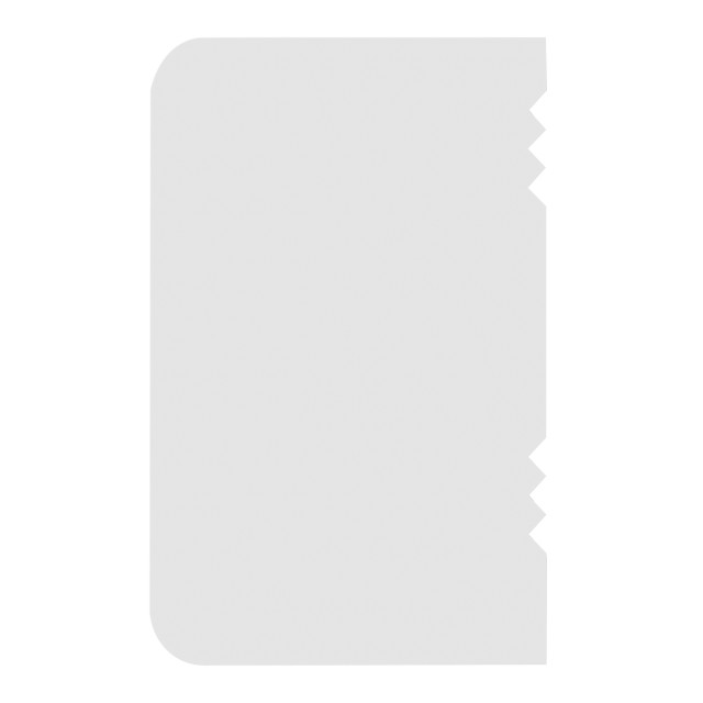 PME Patterned Edge Cake Icing Scrapers, Set of 4 detail