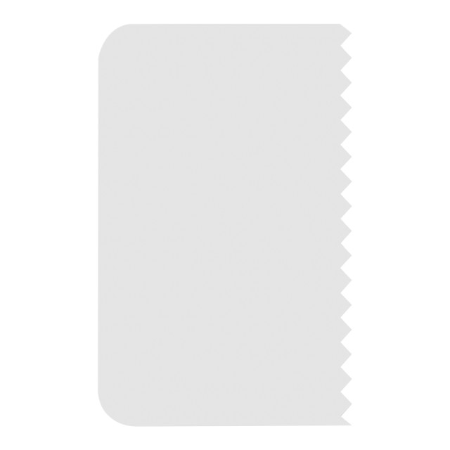 PME Patterned Edge Cake Icing Scrapers, Set of 4 detail