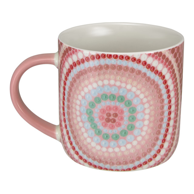 Maxwell & Williams Lou Martin Uplift Mug, 480ml - Pink angle
