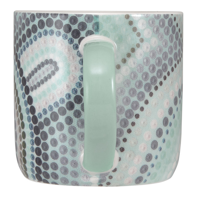 Maxwell & Williams Lou Martin Uplift Mug, 480ml - Blue angle