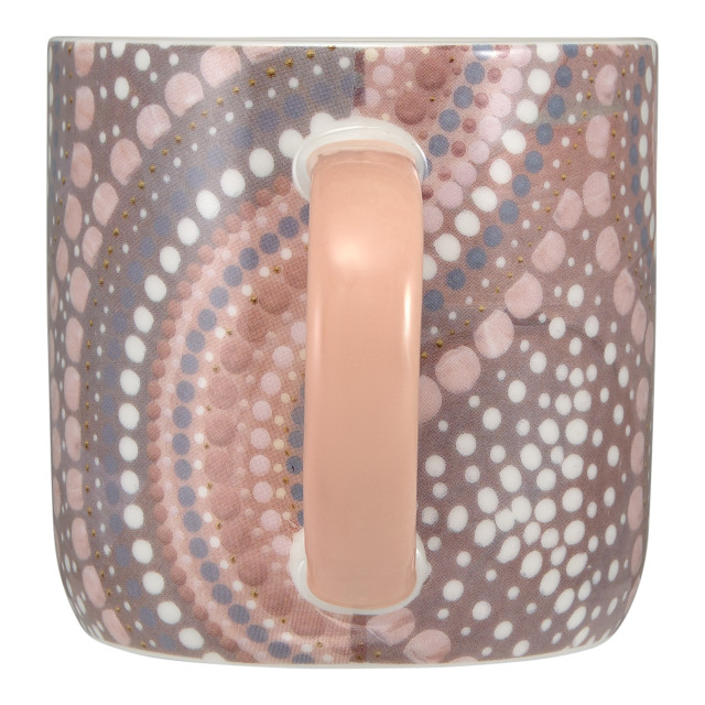 Maxwell & Williams Lou Martin Uplift Mug, 480ml - Coral angle