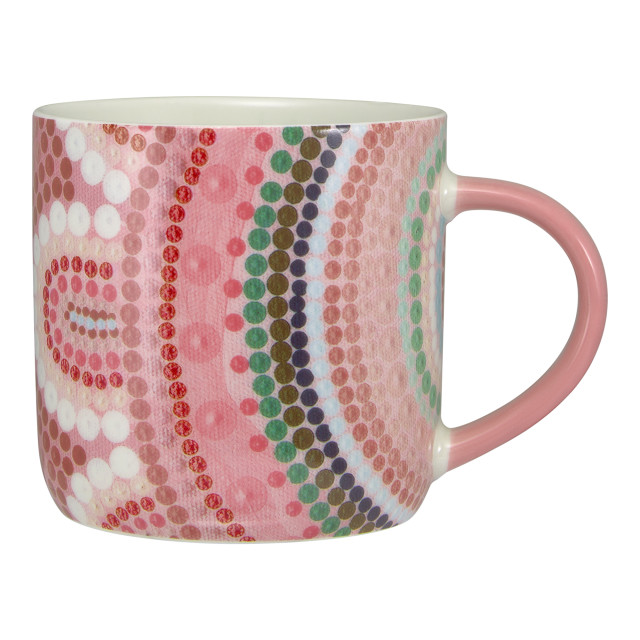 Maxwell & Williams Lou Martin Uplift Mug, 480ml - Pink