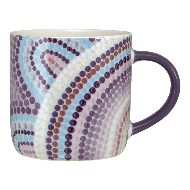Maxwell & Williams Lou Martin Uplift Mug, 480ml - Purple