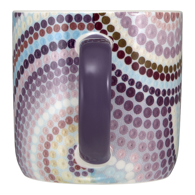 Maxwell & Williams Lou Martin Uplift Mug, 480ml - Purple angle