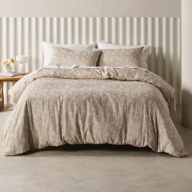 Linen House Linen Athena Duvet Cover Set - Queen