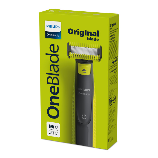 Philips OneBlade Face & Body Shaver packaging