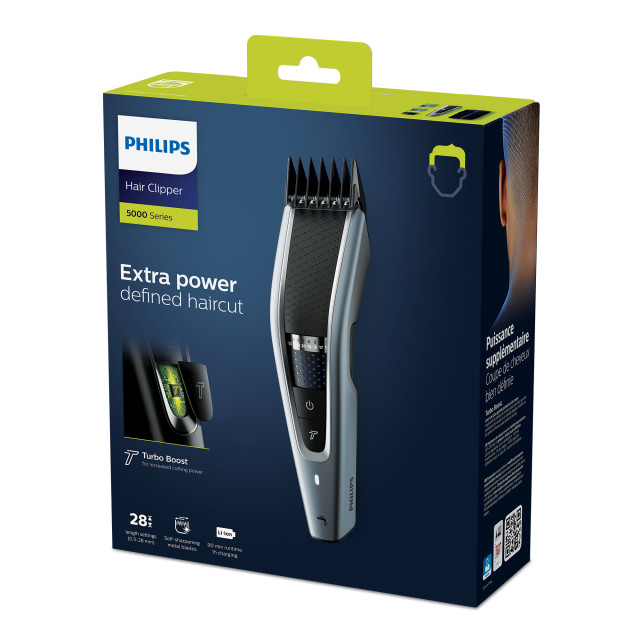 Philips 5000 Series Washable Hair Clipper packaging