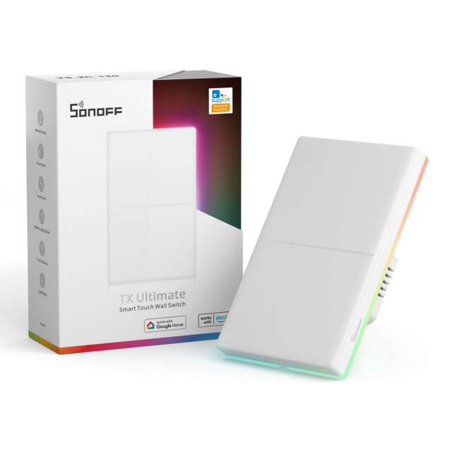 Sonoff TX Ultimate T5 Smart Light Switch - 2CH packaging