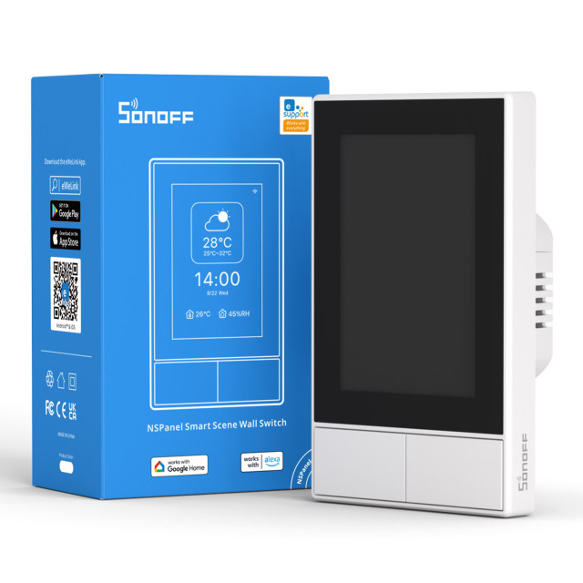 Sonoff NSPanel Wall Display Switch - White packaging