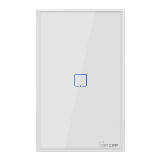 Sonoff White WiFi and RF Smart Light Switch - 1CH angle