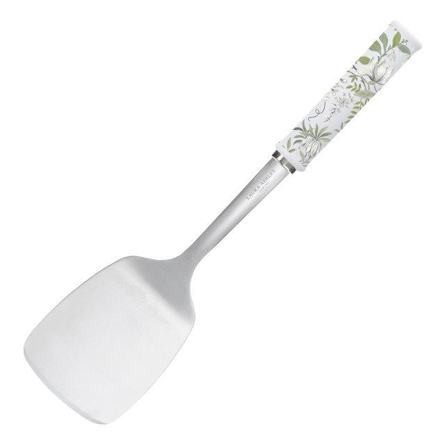 Laura Ashley Stainless Steel Turner with Ceramic Handle - Sage Parterre