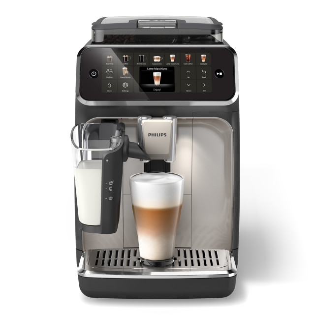 Philips 5500 Series Fully Automatic Bean-to-Cup Espresso Machine angle