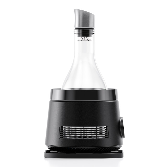 Solenco Life Precision Wine Cooler with Decanter angle