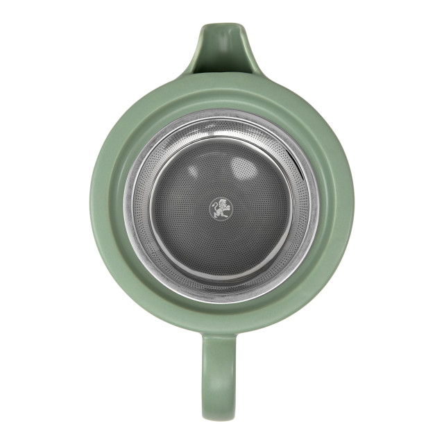 Maxwell & Williams Cafe Life Teapot with Infuser, 500ml - Teal angle