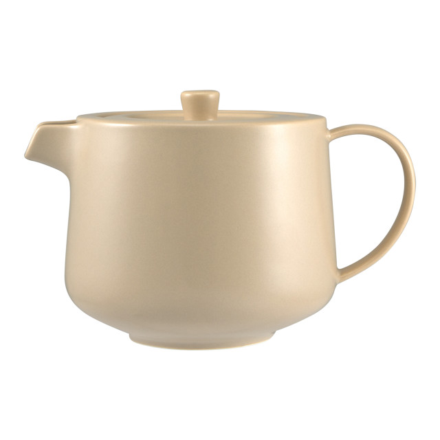 Maxwell & Williams Cafe Life Teapot with Infuser, 500ml - Sand