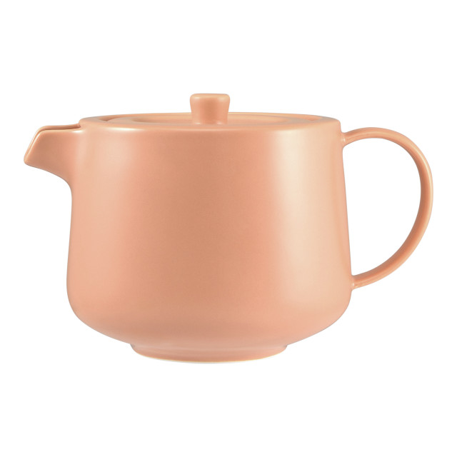 Maxwell & Williams Cafe Life Teapot with Infuser, 500ml - Apricot