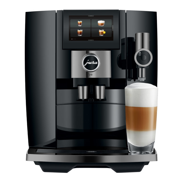 Jura J10 Piano Black Automatic Bean-to-Cup Machine