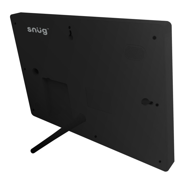 Snug Frameo Black Wi-Fi Digital Photo Frame, 25cm angle