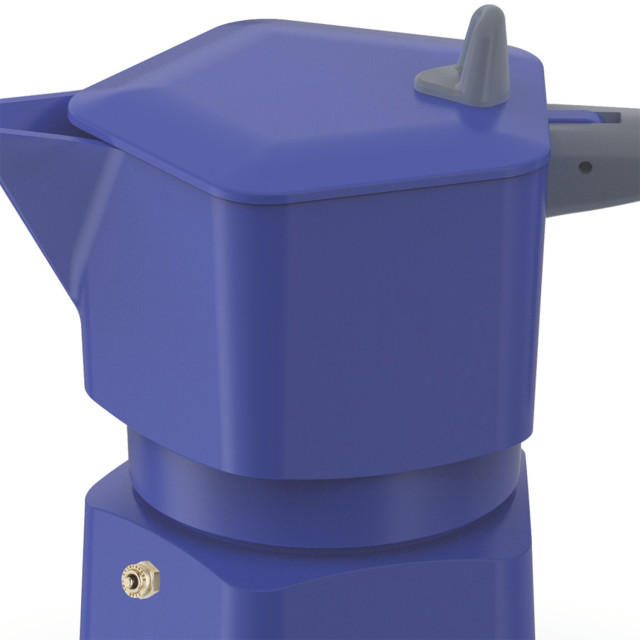 Pezzetti Penta Express Moka Pot - 3 Cup detail