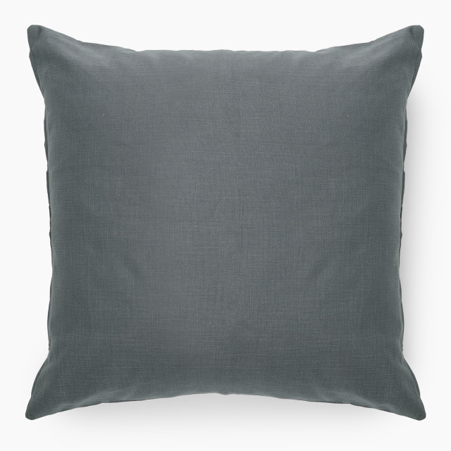 Thread Office Iron Lilium Linen Blend Scatter Cushion with Feather Blend Inner, 60cm x 60cm