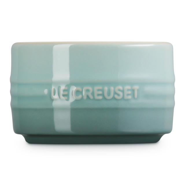 Le Creuset Sea Salt Stoneware Straight-Walled Ramekin, 200ml angle