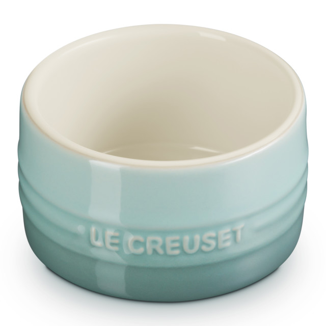 Le Creuset Sea Salt Stoneware Straight-Walled Ramekin, 200ml angle