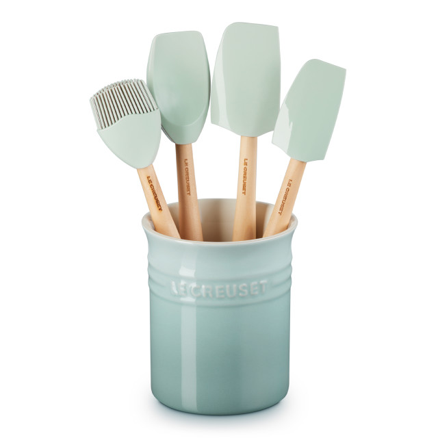 Le Creuset Sea Salt Utensil Set, 5-Piece