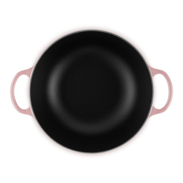 Le Creuset Berry Signature Cast Iron Soup Pot, 26cm angle