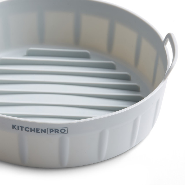 Kitchen Pro Swift Round Silicone Airfryer Inserts, Set of 2 detail