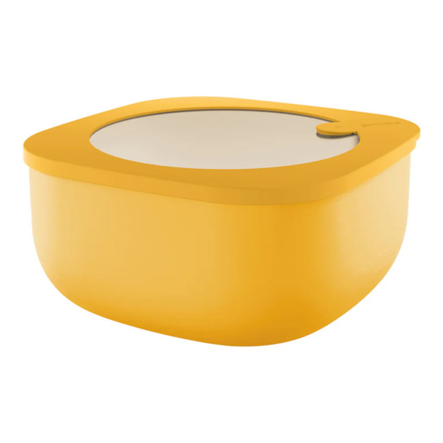 Guzzini Eco Store & More Shallow Container, 1.9L - Mango Yellow