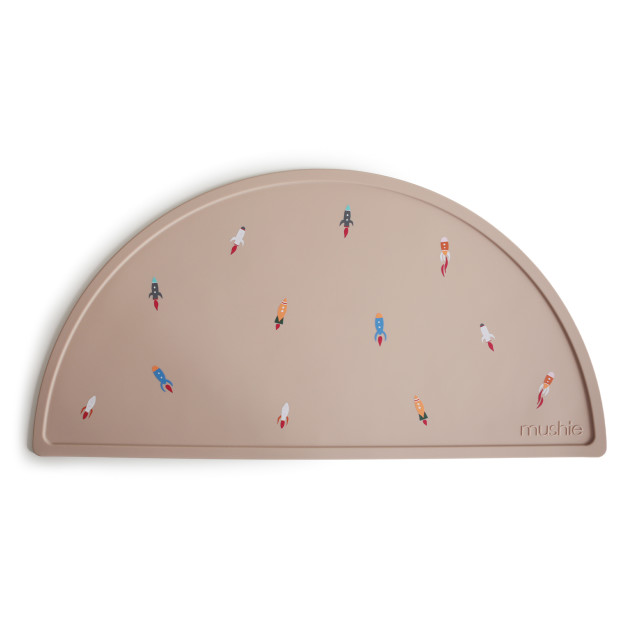 Mushie Silicone Placemat - Rocket
