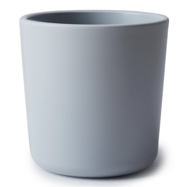 Mushie Baby Cups, Set of 2 - Cloud angle