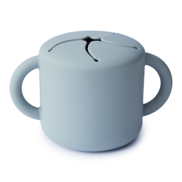 Mushie Snack Cup, 400ml - Powder Blue