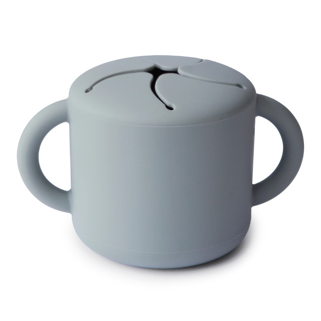 Mushie Snack Cup, 400ml - Stone