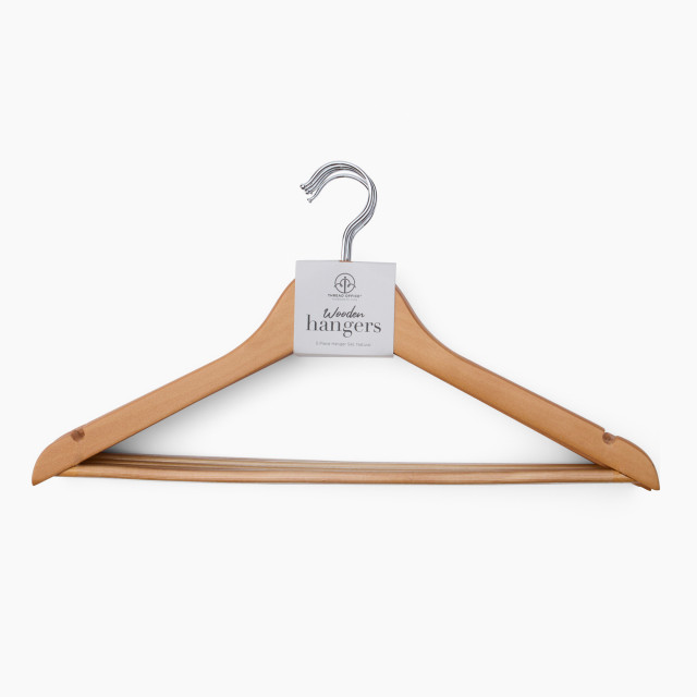 Thread Office Natural Hangers, Set of 5
