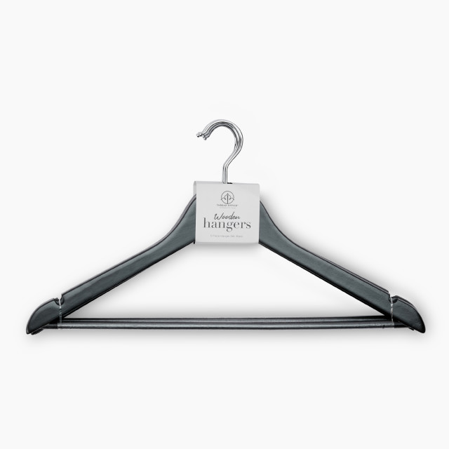Thread Office Black Hangers, Set of 5