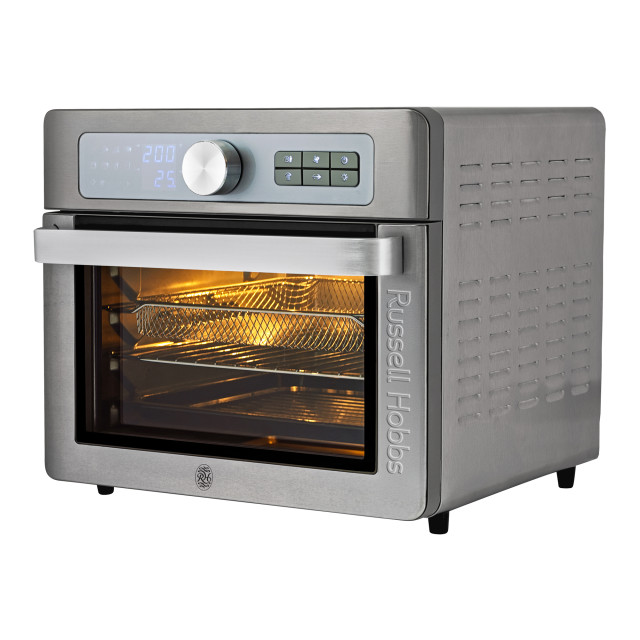 Russell Hobbs Nexus Stainless Steel Digital Airfryer Oven, 30L - Silver