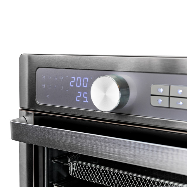 Russell Hobbs Nexus Stainless Steel Digital Airfryer Oven, 30L - Silver detail