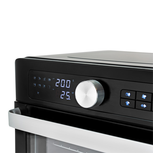 Russell Hobbs Nexus Stainless Steel Digital Airfryer Oven, 30L - Black detail