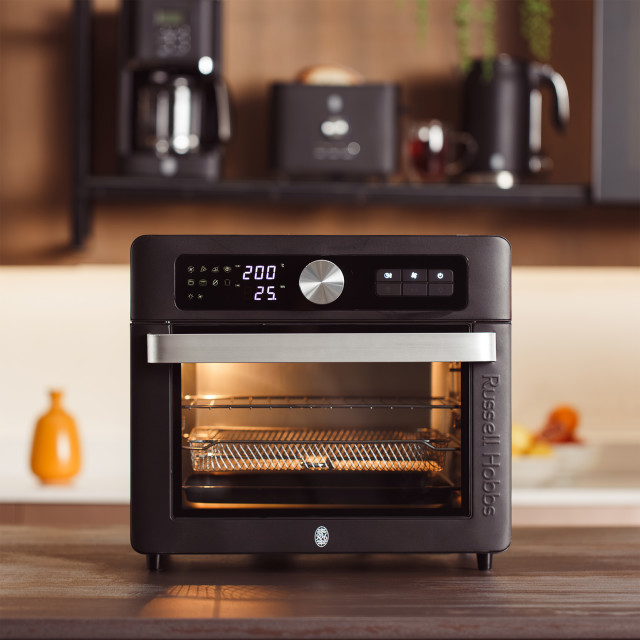 Russell Hobbs Nexus Stainless Steel Digital Airfryer Oven, 30L - Black