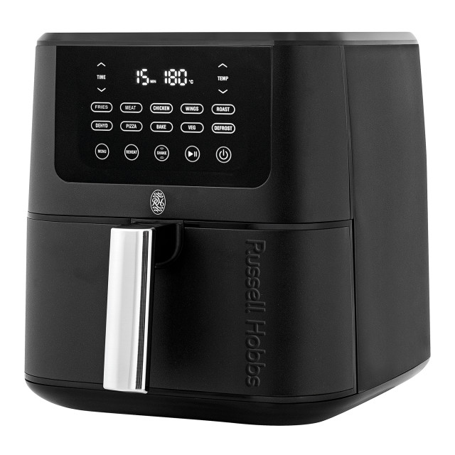 Russell Hobbs Nexus Stainless Steel Digital Airfryer, 7.5L - Black