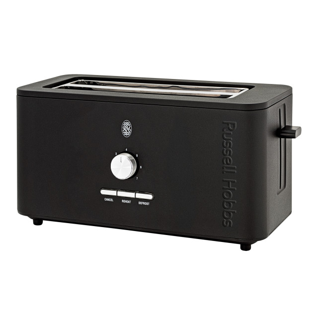 Russell Hobbs Nexus Stainless Steel 4-Slice Toaster - Black
